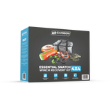 Carbon Offroad Essential Snatch and Winch 4x4 Recovery Kit - NEW 2023 Update - CW-ERK 2