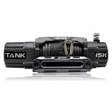 Carbon Tank 15000lb Large 4x4 Winch Kit IP68 12V - CW-TK15 5