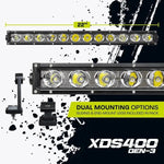 HARDKORR XD-GEN3 SERIES 22? SINGLE ROW LED LIGHT BAR - XDS400-G3 3