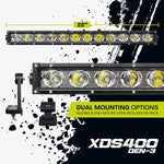 HARDKORR XD-GEN3 SERIES 22? SINGLE ROW LED LIGHT BAR - XDS400-G3 1