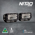 Nitro Maxx 55W LED Light Bar Kit (Pair) - DVM055LED 1