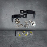 Nitro MAXX Light Bar Side Mount Kit with Anti-Theft Nuts - DVNSMK 1