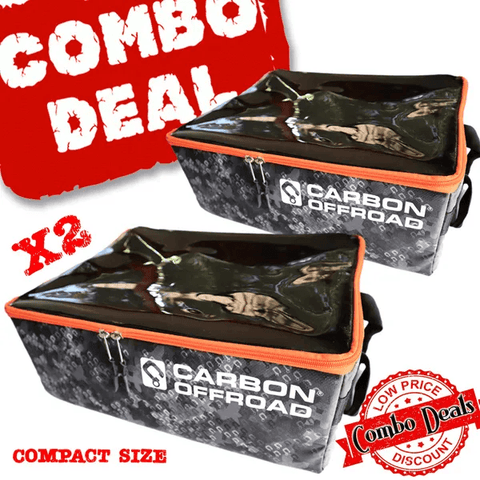 2 x Carbon Gear Cube Storage and Recovery Bag Combo - Compact size - CW-COMBO-GC_S 1