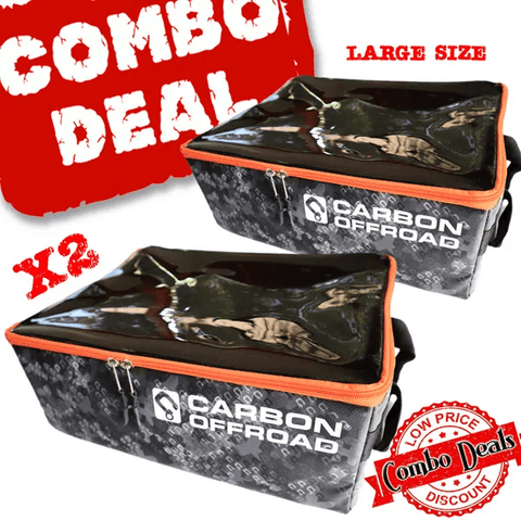2 x Carbon Gear Cube Storage and Recovery Bag Combo - Large size - CW-COMBO-GC_L 1
