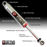 MT2.0 Fits Toyota Prado 120 series Landcruiser Strut Shock Kit 2-3 Inch - MT20-TOYOTA-PRADO-120 6