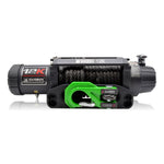 Carbon 12K 12000lb Electric Winch With Black Rope & Green Hook VER. 3 - CW-12KV3G 1