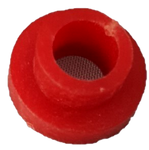 Carbon Winch Motor Terminal hard plastic bushing replacement Red - CW-MTPBR 2