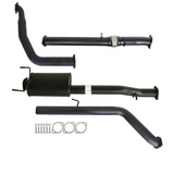 FORD RANGER PJ PK 2.5L & 3.0L AUTO 3" TURBO BACK CARBON OFFROAD EXHAUST WITH MUFFLER NO CAT - FD238-MO 1