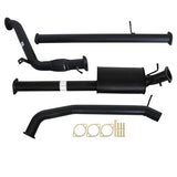 FORD RANGER PX 3.2L 9/2011 - 9/2016 3" TURBO BACK CARBON OFFROAD EXHAUST WITH MUFFLER ONLY - FD240-MO 2