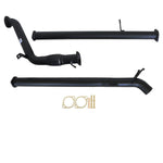 FORD RANGER PX 3.2L 9/2011 - 9/2016 3" TURBO BACK CARBON OFFROAD EXHAUST WITH PIPE & DIFF DUMP TAILPIPE - FD240-POD 2