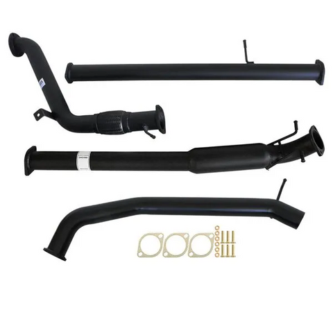 FORD RANGER PX 3.2L 9/2011 - 9/2016 3" TURBO BACK CARBON OFFROAD EXHAUST WITH HOTDOG ONLY - FD240-HO 1