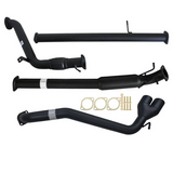 FORD RANGER PX 3.2L 9/2011 - 9/2016 3" TURBO BACK CARBON OFFROAD EXHAUST WITH HOTDOG ONLY SIDE EXIT TAILPIPE - FD240-HOS 1