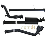 FORD RANGER PX 3.2L 9/2011 - 9/2016 3" TURBO BACK CARBON OFFROAD EXHAUST MUFFLER ONLY SIDE EXIT TAILPIPE - FD240-MOS 1