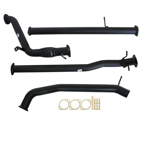 FORD RANGER PX 3.2L 9/2011 - 9/2016 3" TURBO BACK CARBON OFFROAD EXHAUST WITH PIPE ONLY - FD240-PO 1