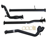 FORD RANGER PX 3.2L 9/2011 - 9/2016 3" TURBO BACK CARBON OFFROAD EXHAUST PIPE ONLY SIDE EXIT TAILPIPE - FD240-POS 1