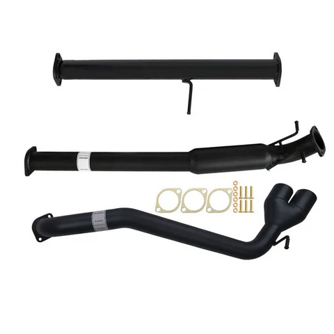 FORD RANGER PX 3.2L 10/2016>3" # DPF # BACK CARBON OFFROAD EXHAUST WITH HOTDOG ONLY SIDE EXIT TAILPIPE - FD254-HOS 1