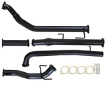 Fits Toyota HILUX KUN16/26 3L 1KD-FTV D4D 2005 - 9/2015 3" TURBO BACK CARBON OFFROAD EXHAUST WITH PIPE ONLY - TY233-PO 1