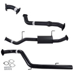 Fits Toyota LANDCRUISER 100 SERIES HD100R WAGON 4.2L 3" *DTS* TURBO BACK CARBON OFFROAD EXHAUST HOTDOG NO CAT - TY206-MO 4