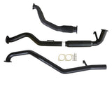 Fits Toyota LANDCRUISER 105 SERIES 4.2L 1HZ 3" *DTS* TURBO BACK CARBON OFFROAD EXHAUST HOTDOG - TY207-HO 4