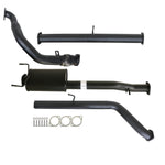 FORD RANGER PJ PK 2.5L & 3.0L 07 - 11 MANUAL 3" TURBO BACK CARBON OFFROAD EXHAUST WITH MUFFLER NO CAT - FD239-MO 3