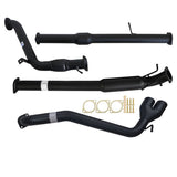FORD RANGER PX 3.2L 9/2011 - 9/2016 3" TURBO BACK CARBON OFFROAD EXHAUST WITH CAT & HOTDOG SIDE EXIT TAILPIPE - FD240-HCS 3