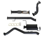 HOLDEN COLORADO RG 2.8L DURAMAX 6/2010 - 9/2016 3" TURBO BACK CARBON OFFROAD EXHAUST WITH CAT & MUFFLER - GM237-MC 2
