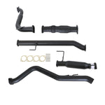 ISUZU D-MAX TF 3.0L 4JJ1-TCX 6/2010 - 9/2016 3" TURBO BACK CARBON OFFROAD EXHAUST WITH CAT & MUFFLER - IZ251-HC 2