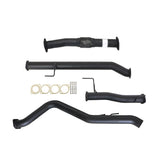 ISUZU D-MAX TF 3.0L 4JJ1-TCX 2017>3" # DPF # BACK CARBON OFFROAD EXHAUST WITH PIPE ONLY - IZ259-PO 2