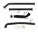 Fits Toyota HILUX GUN126/136R 2.8L 1GD-FTV 2015>3" #DPF# BACK CARBON OFFROAD EXHAUST WITH HOTDOG ONLY - TY253-HO 2