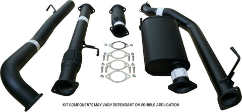 Fits Toyota LANDCRUISER HZJ75 CAB CHASSIS, TROOP CARRIER, PICK UP, HZJ78 TROOP CARRIER 4.2L 1HZ DIESEL 1/90 -9/99 CONPIPE + MUFFLER - TY275-MO 1