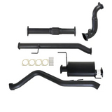HOLDEN COLORADO RG 2.8L DURAMAX 6/2010 - 9/2016 3" TURBO BACK CARBON OFFROAD EXHAUST WITH MUFFLER NO CAT - GM237-MO 3