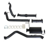 HOLDEN COLORADO RC 3.0L 4JJ1-TC 5/2010 - 5/2012 3" TURBO BACK CARBON OFFROAD EXHAUST WITH MUFFLER NO CAT - GM235-MO 1