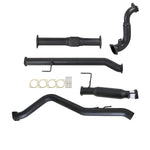 HOLDEN COLORADO RG 2.8L DURAMAX 6/2010 - 9/2016 3" TURBO BACK CARBON OFFROAD EXHAUST WITH HOTDOG NO CAT - GM237-HO 4