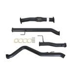 ISUZU D-MAX TF 3.0L 4JJ1-TCX 2017>3" # DPF # BACK CARBON OFFROAD EXHAUST WITH PIPE ONLY - IZ259-PO 4