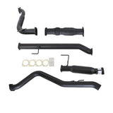 ISUZU D-MAX TF 3.0L 4JJ1-TCX 6/2010 - 9/2016 3" TURBO BACK CARBON OFFROAD EXHAUST WITH CAT & MUFFLER - IZ251-HC 1