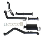 ISUZU D-MAX RC 3.0L 4JJ1-TC 5/2010 - 5/2012 3" TURBO BACK CARBON OFFROAD EXHAUST WITH MUFFLER & CAT - IZ244-MC 3