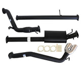 MAZDA BT-50 UP, UR 9/2011 - 9/2016 3" TURBO BACK CARBON OFFROAD EXHAUST MUFFLER ONLY SIDE EXIT TAILPIPE - MZ248-MOS 4
