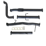 MITSUBISHI TRITON MN 2.5L 4D56 HP 7/2009 - 1/2015 3" TURBO BACK CARBON OFFROAD EXHAUST WITH PIPE ONLY - MI250-PO 3
