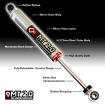 MT2.0 Isuzu D-MAX 2021 Strut Shock Kit 2-3 Inch - MT20-ISUZU-DMAX-2021 11