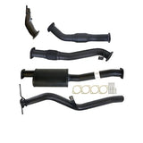 NISSAN NAVARA D22 2.5L YD25 07 - 15 3" TURBO BACK CARBON OFFROAD EXHAUST SYSTEM WITH CAT & MUFFLER - NI212-MC 2