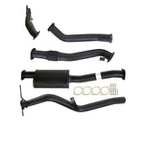 NISSAN NAVARA D22 2.5L YD25 07 - 15 3" TURBO BACK CARBON OFFROAD EXHAUST SYSTEM WITH MUFFLER NO CAT - NI212-MO 2