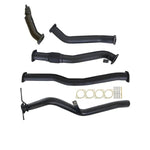NISSAN NAVARA D22 3.0L ZD30-T 01 - 06 3" TURBO BACK CARBON OFFROAD EXHAUST SYSTEM WITH PIPE ONLY - NI213-PO 2
