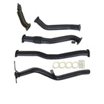 NISSAN NAVARA D22 3.0L ZD30-T 01 - 06 3" TURBO BACK CARBON OFFROAD EXHAUST SYSTEM WITH PIPE ONLY - NI213-PO 1