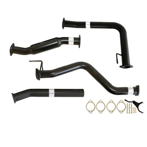 NISSAN NAVARA D40 AUTO 2.5L YD25D 07 - 16 3" #DPF# BACK CARBON OFFROAD EXHAUST WITH CAT AND PIPE - NI223-HO 1