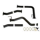 NISSAN NAVARA D40 AUTO 2.5L YD25D 07 - 16 3" #DPF# BACK CARBON OFFROAD EXHAUST WITH HOTDOG ONLY - NI223-PO 2