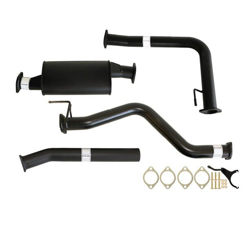NISSAN NAVARA D40 AUTO 2.5L YD25D 07 - 16 3" #DPF# BACK CARBON OFFROAD EXHAUST WITH MUFFLER ONLY - NI223-MO 1