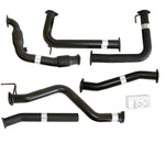 NISSAN NAVARA D40 AUTO #DPF REPLACE# 2.5L YD25D 07 - 16 3" TURBO BACK CARBON OFFROAD EXHAUST WITH CAT AND PIPE - NI220-PC 1