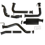 NISSAN NAVARA D40 AUTO #DPF REPLACE# 2.5L YD25D 07 - 16 3" TURBO BACK CARBON OFFROAD EXHAUST WITH CAT & MUFFLER - NI220-MC 1