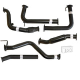NISSAN NAVARA D40 AUTO #DPF REPLACE# 2.5L YD25D 07 - 16 3" TURBO BACK CARBON OFFROAD EXHAUST WITH HOTDOG ONLY - NI220-HO 1