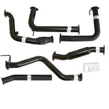 NISSAN NAVARA D40 AUTO #DPF REPLACE# 2.5L YD25D 07 - 16 3" TURBO BACK CARBON OFFROAD EXHAUST WITH HOTDOG ONLY - NI220-HO 2